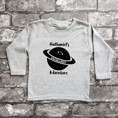 Grey Child's Space T Shirt