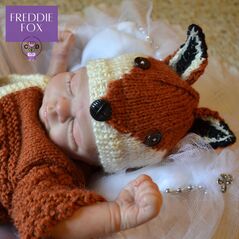 fox baby hat knitting pattern